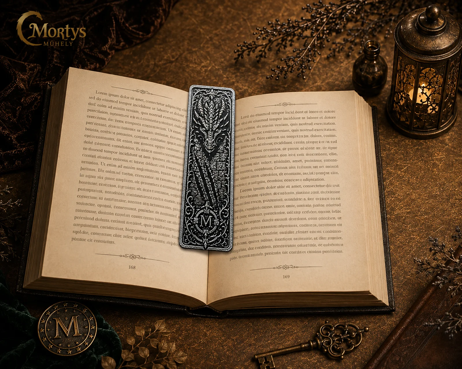Sárkányfejes-fantasy könyvjelző - Image 5