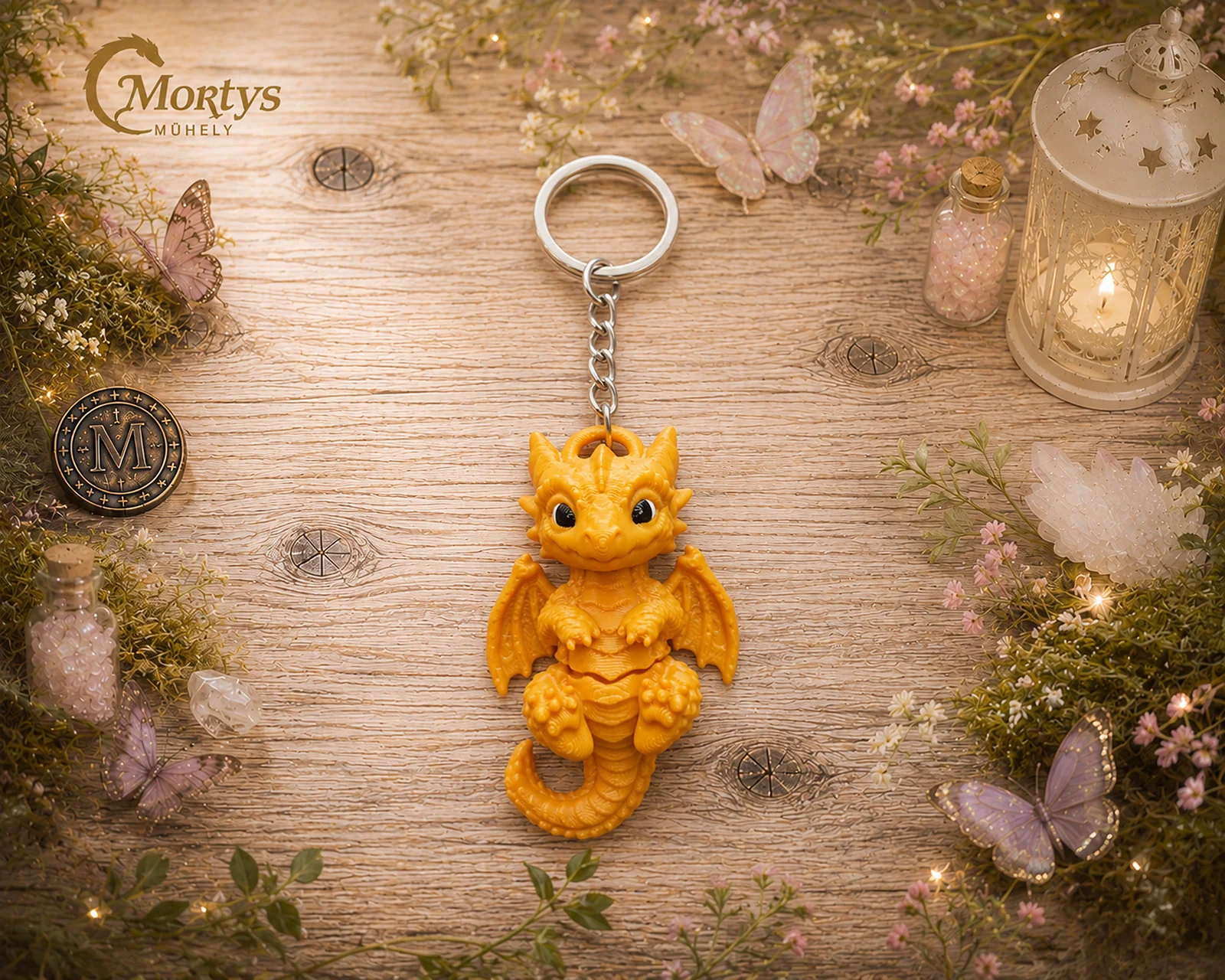 Kissárkányos-fantasy kulcstartó és dísz (sima) - Image 3