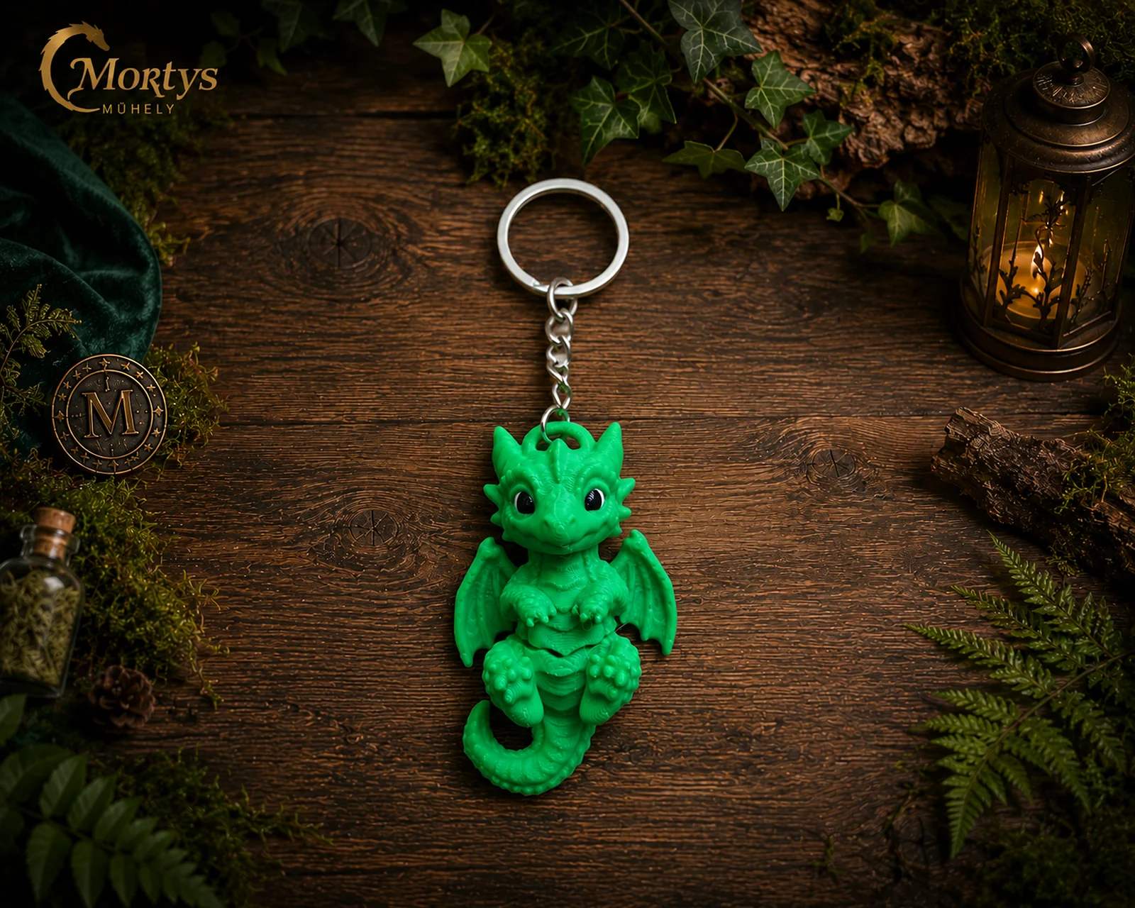 Kissárkányos-fantasy kulcstartó és dísz (sima) - Image 2