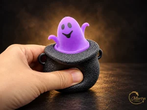 Szellem az üstben – nyomogatható Halloween antistressz játék